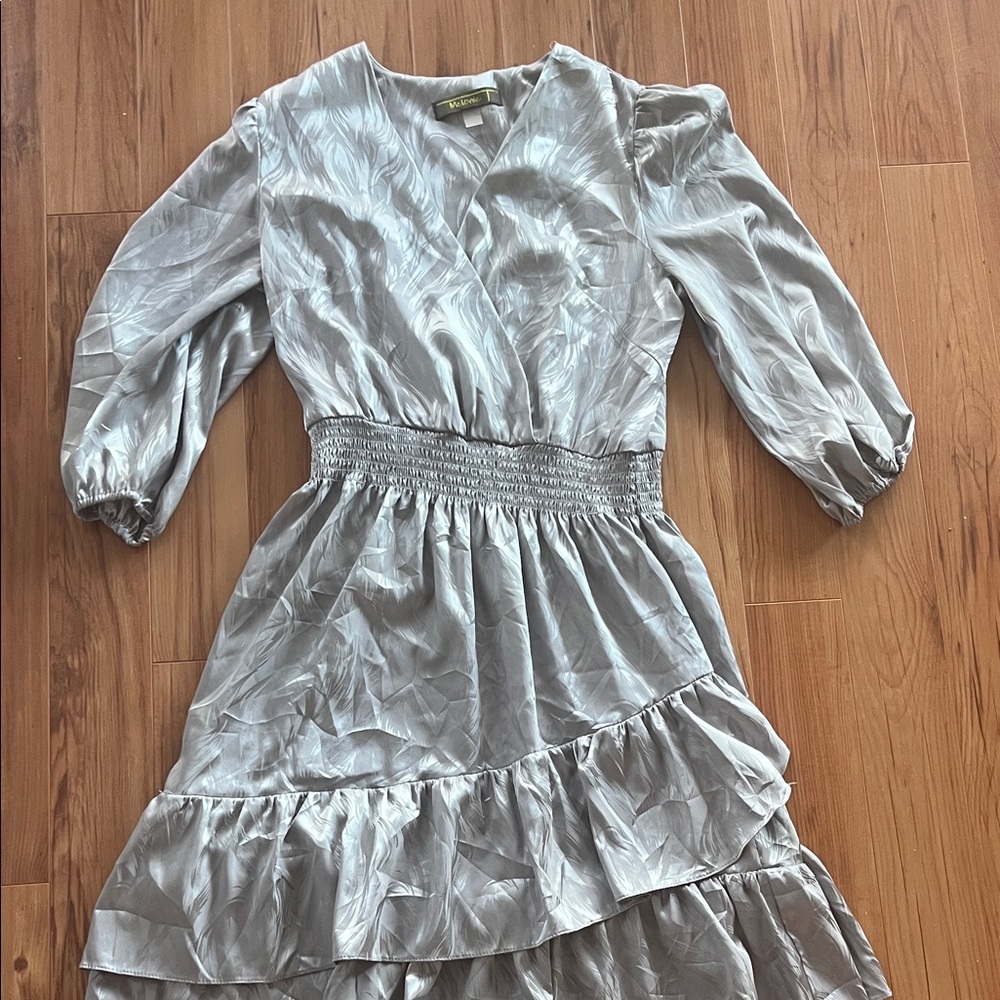 REDUCED!! Elegant Silver Dress